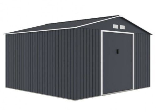 Металлический садовый хозблок (сарай),312x257x212 см