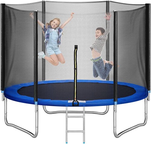 Trampoline 305 cm with safety net and ladder 10ft (3.05 m)
