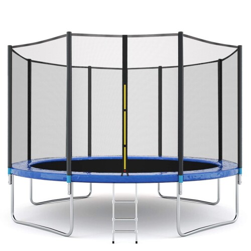 Trampoline 366 cm with safety net and ladder 12ft (3.66 m)