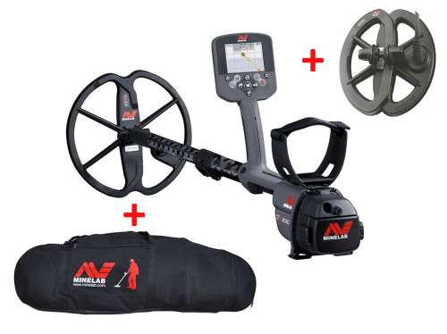 Metāla detektors Minelab CTX3030 Pro Pack + 6" DD spole + soma Pro Deluxe