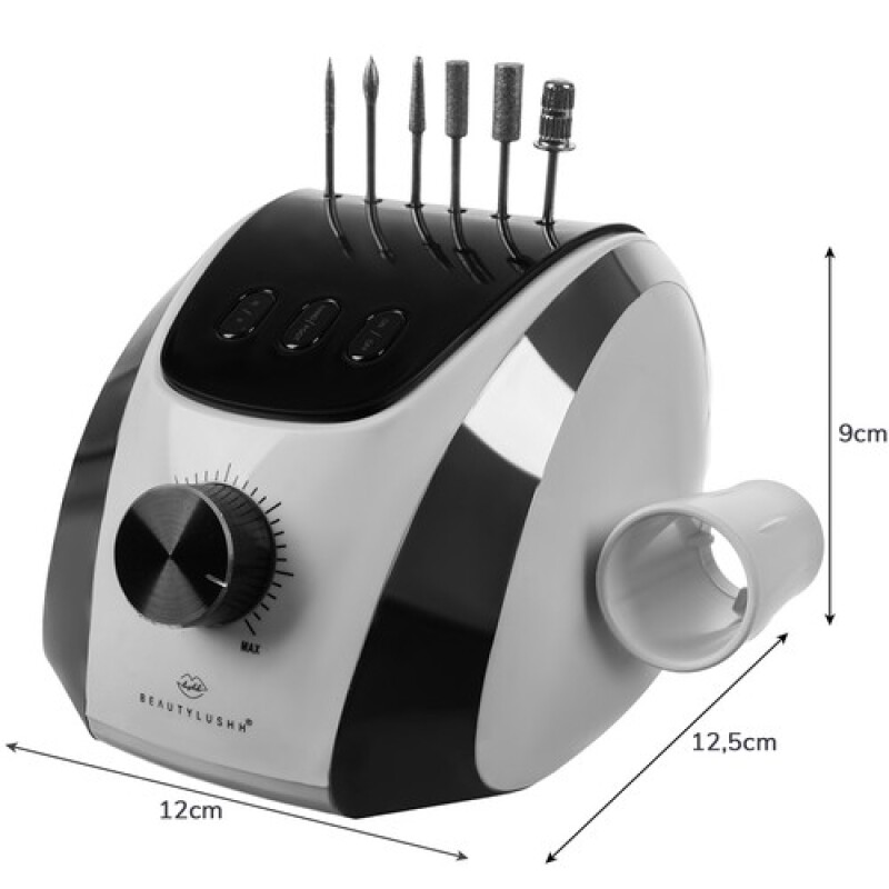 Manicure and Pedicure Drill Apparatus with Accessories