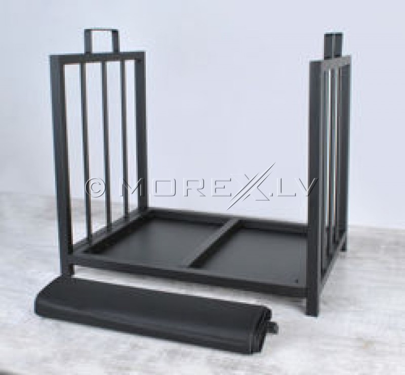 Metal wood basket (00004164)