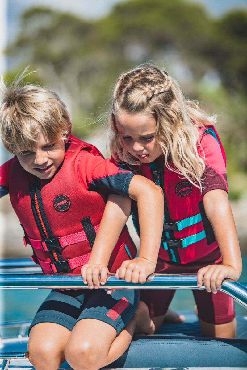 Vandens saugos liemenė vaikams Jobe Neoprene Life Vest, raudona