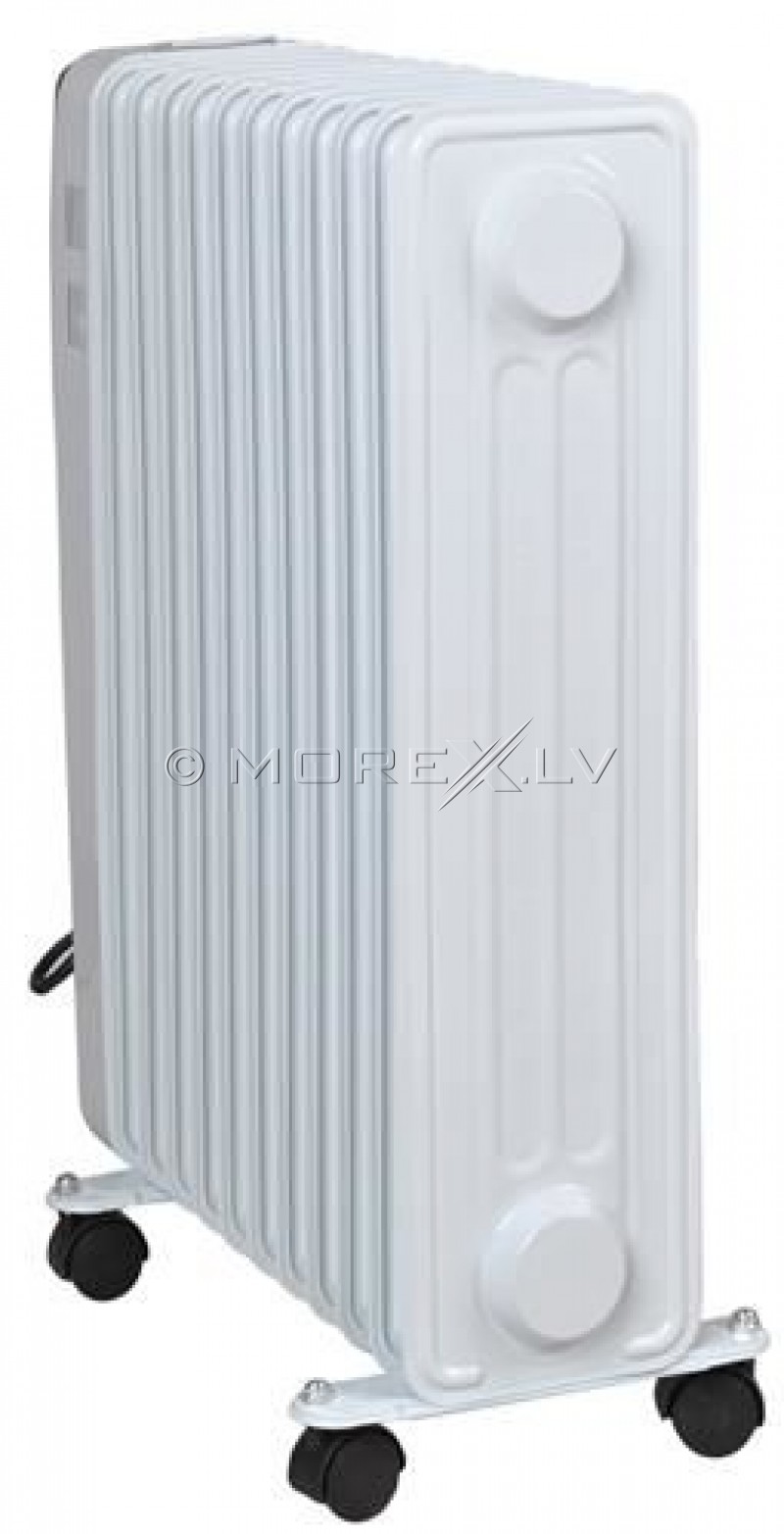 Eļļas radiators 2900W ar termostatu, 11 sekcijas (00002841)