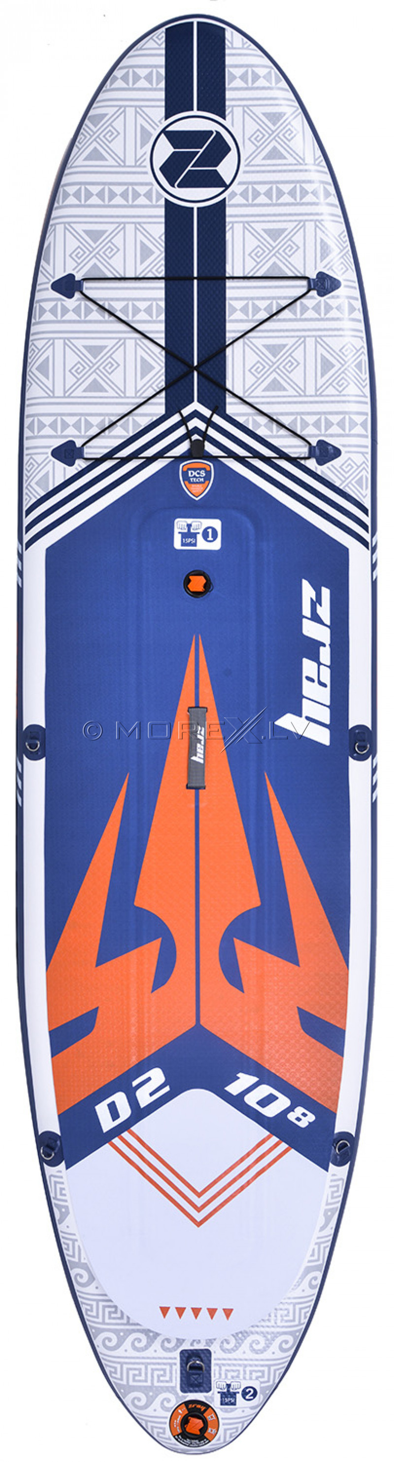 SUP board Zray Dual Deluxe D2 10.8 325x81x15 cm