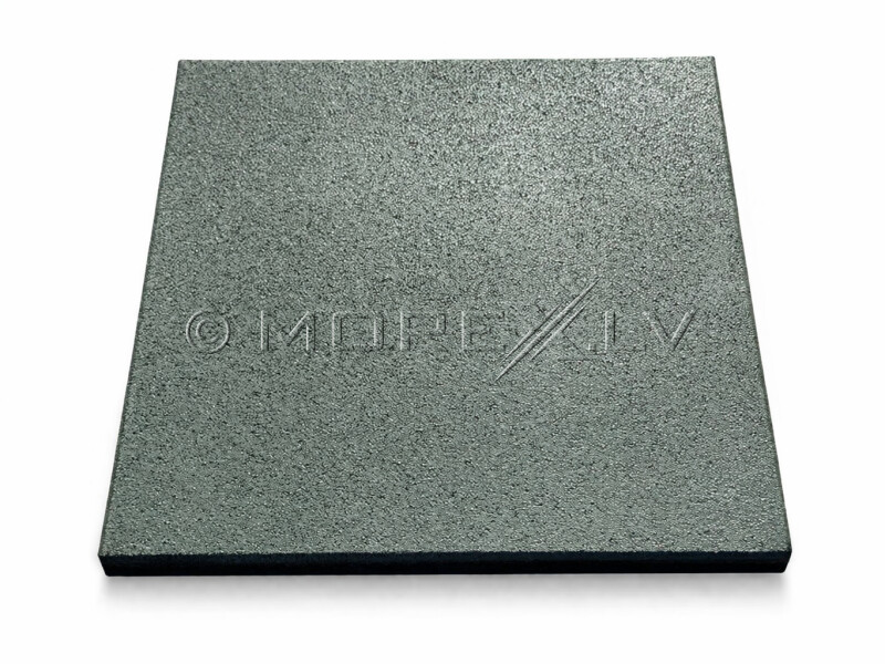 Rubber safety tile KBT 50×50×2.5 cm, green