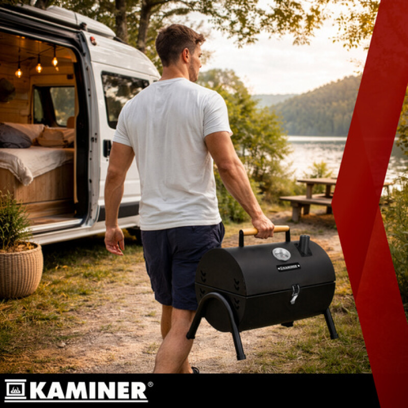 Pārnēsājams dārza ogļu grils