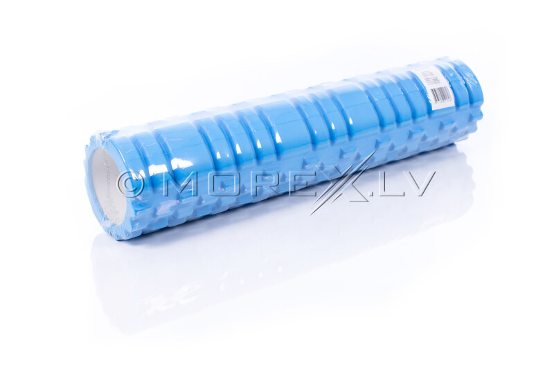 Massage Foam Roller Yoga Roller 14x62cm, blue