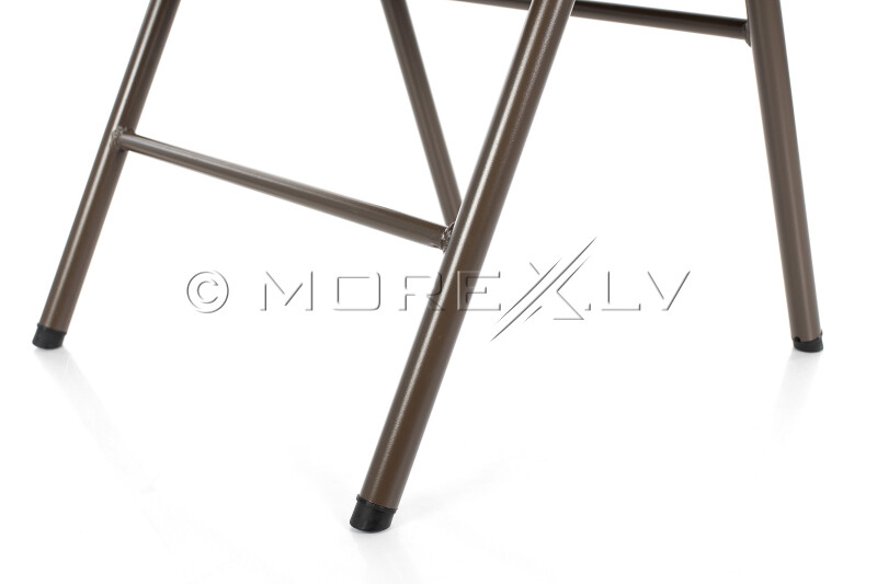 Folding chair with rattan design, 87x45x50 cm