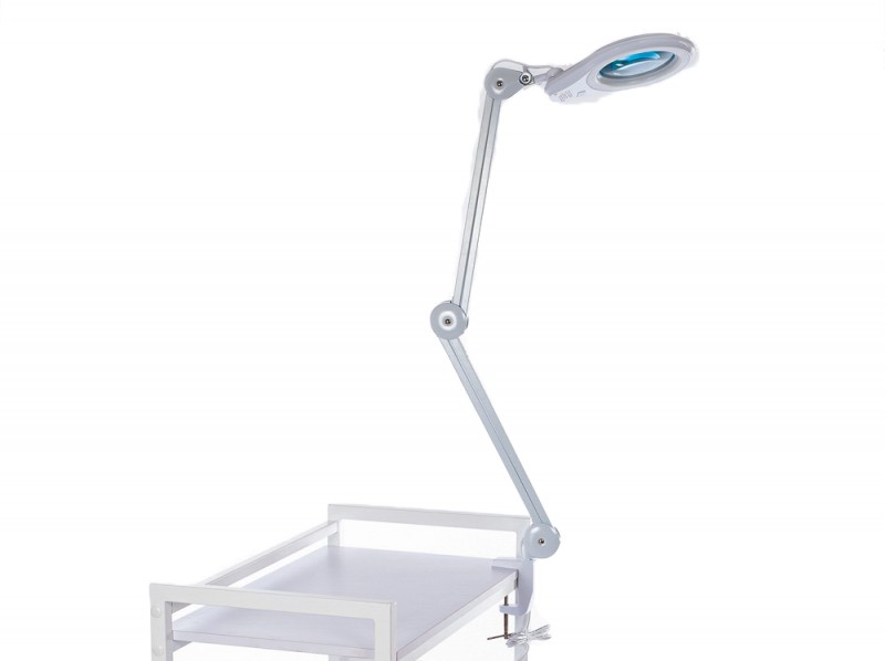 Лампа-лупа для косметолога, мастера по педикюру 9003LED-5D