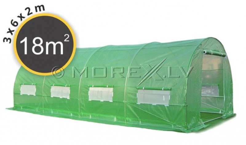 Arch Plastic Film Greenhouse 18m² (3х6m)