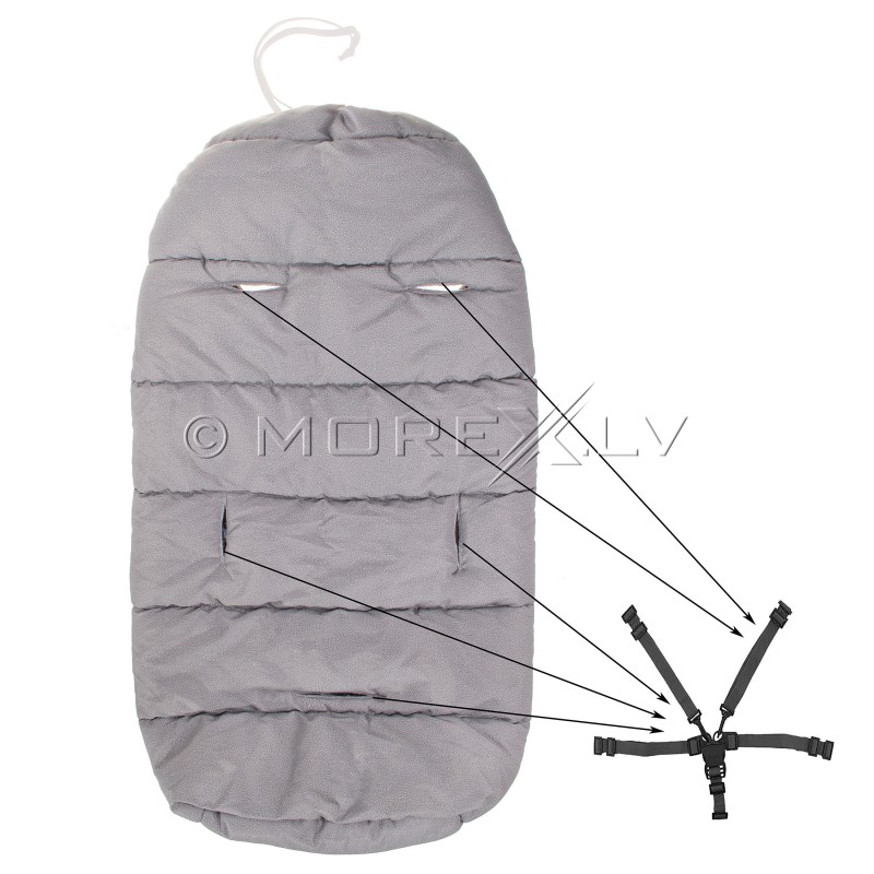 Baby Stroller Sleeping Bag SB008, grey