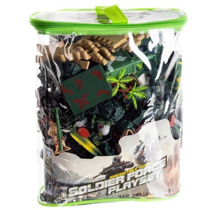 Солдатики и военное снаряжение 300шт.