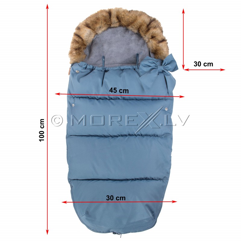 Baby stroller sleeping bag SB005, white