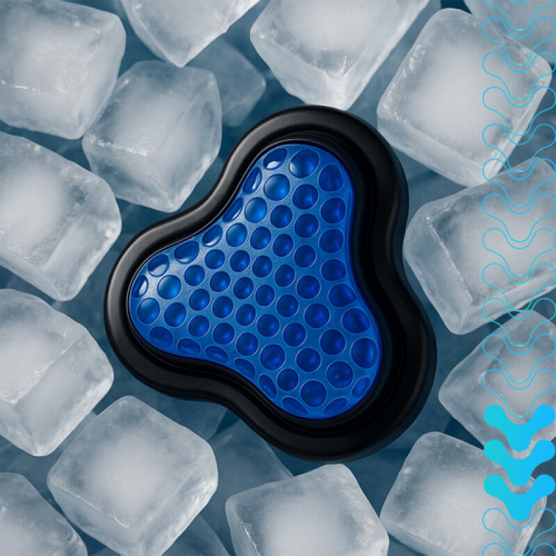 Перкуссионный ударный массажер Isomedix с 12 насадками