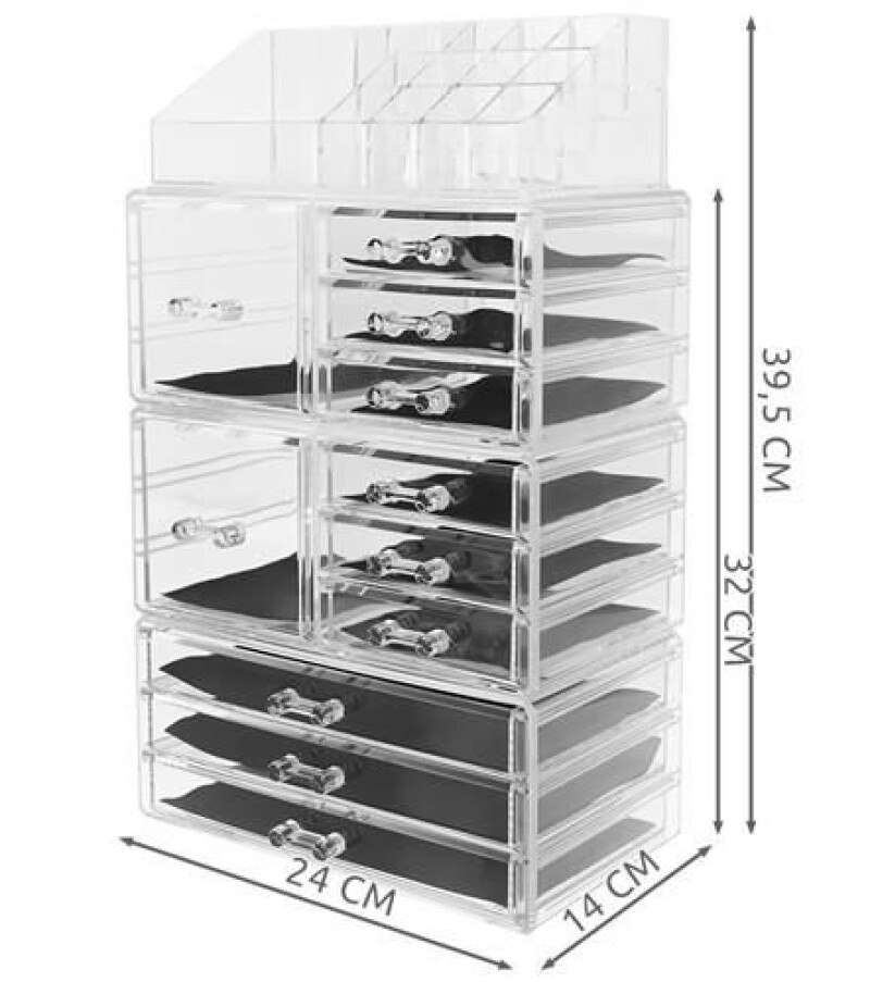 Organizer for cosmetics XL, 4 levels