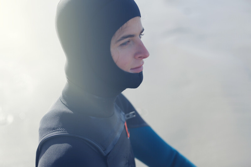 Neoprēna galvassega- hidrotērpam Jobe Neoprene Hood, melna