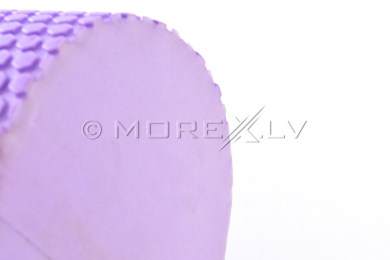 Masāžas jogas pilates putu rullis 30x15cm, violets (DY-FR-004)