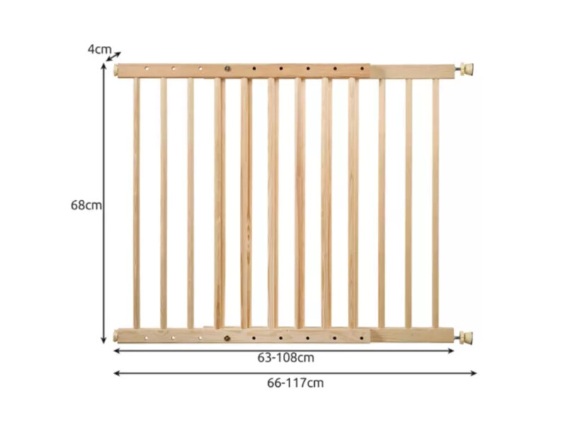 Kids Safety Door Gate 67-117 cm