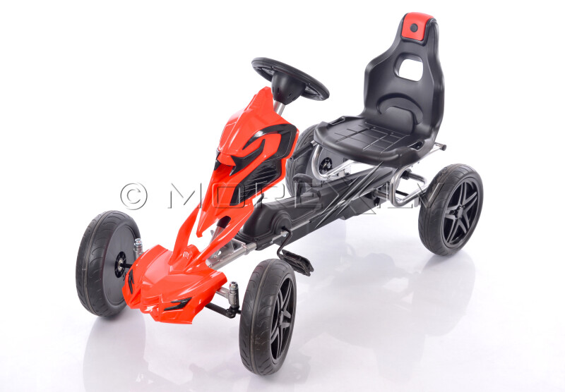 Velokart (Velomobile) Go-Kart 1504 Red (5-12 years)