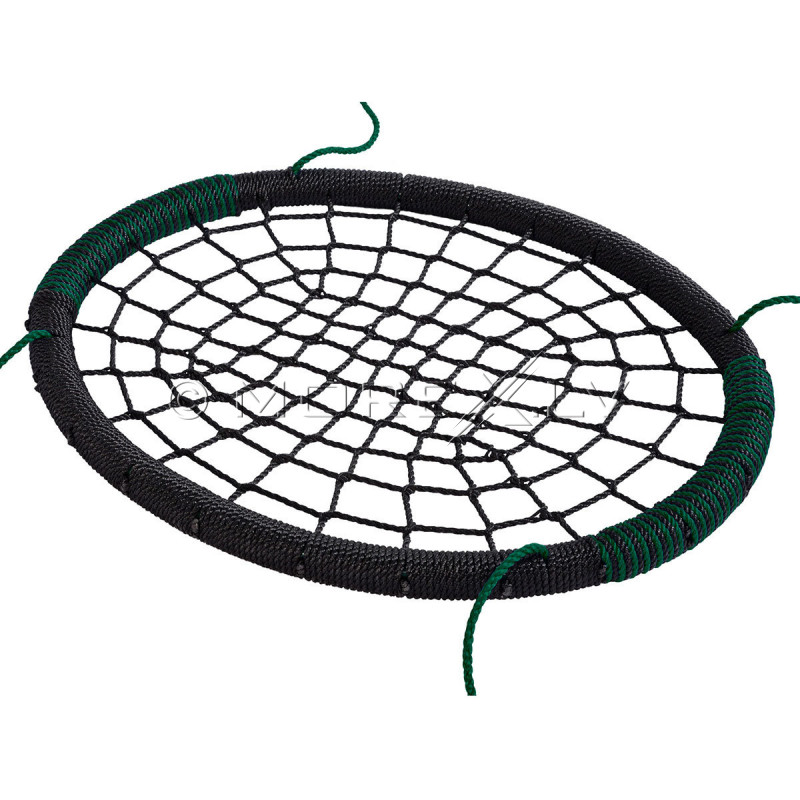 Nest swing Oval 108x84 cm, КВТ, black-green