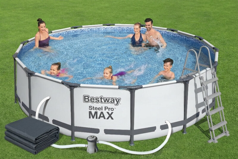 Каркасный бассейн Bestway 56950 Steel Pro Max Set 427x107 см