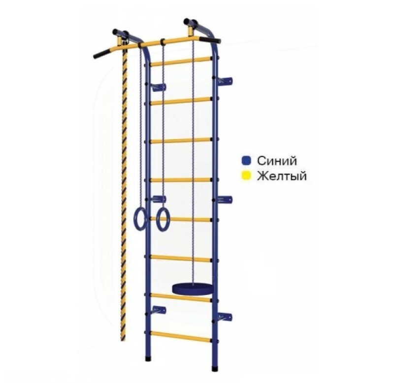 Švediškos sienelės Pioner-C1H blue-yellow (swedish wall)