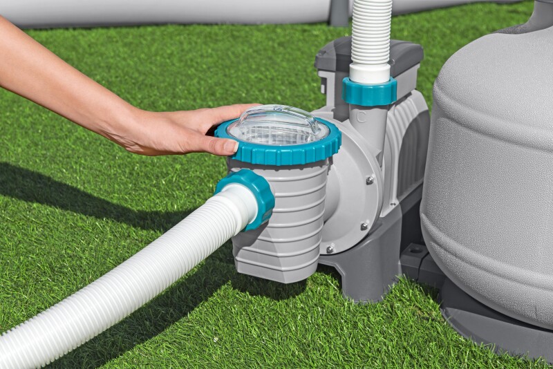 Bestway 58486 baseinu smilšu filtrs un sūknis 11355 L, tvertne 36kg