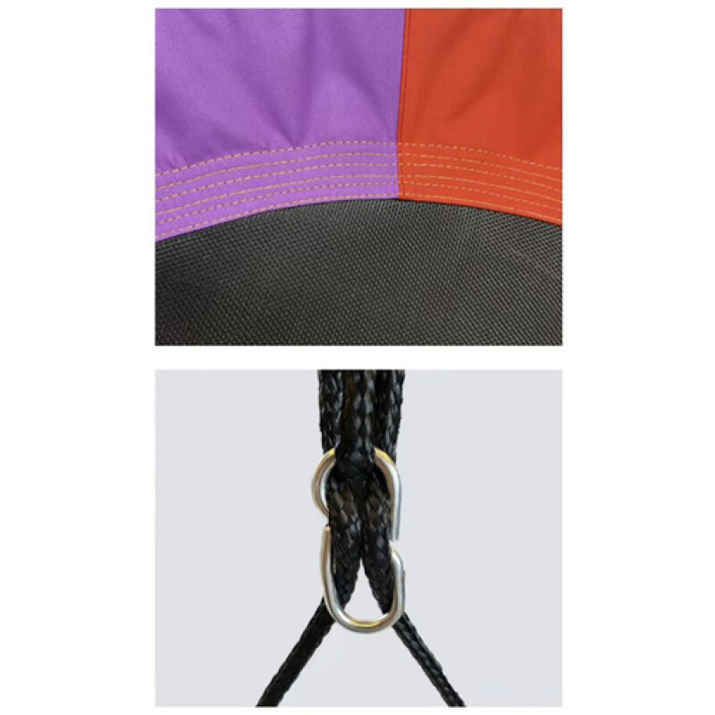 Children's swing Stork nest Ø 100 cm, multicolored