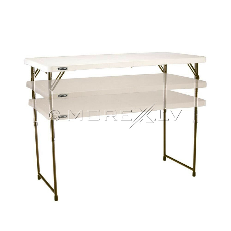 LIFETIME 4428 Adjustable table 122x61x61- 91cm