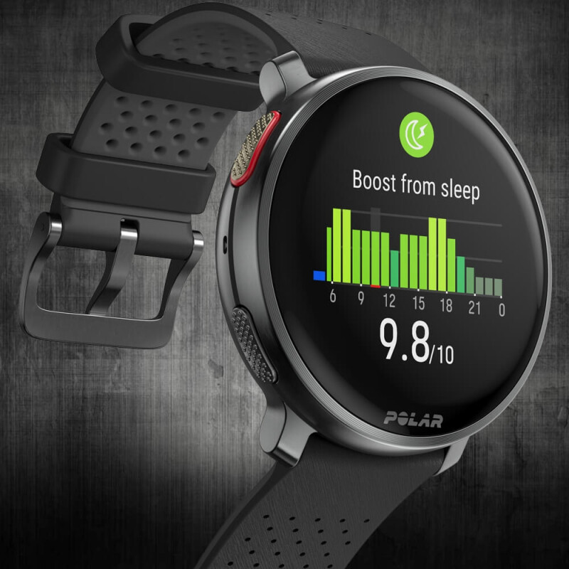 Sporta pulkstenis POLAR VANTAGE V3 NIGHT BLACK, S-L