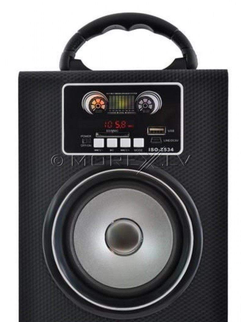 Portable Bluetooth Speaker with FM Radio 46х16х12cm