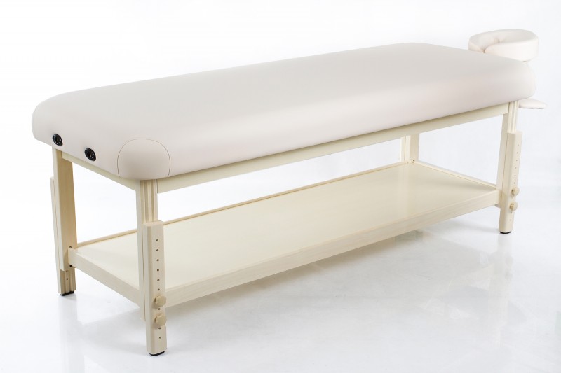 Massage table Classic-Flat Beige