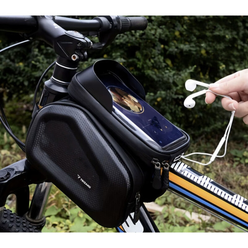 Bag for bicycle with Phone Case