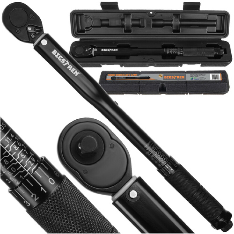 Precision Torque Wrench 3/8" Drive, Range 7–112 Nm