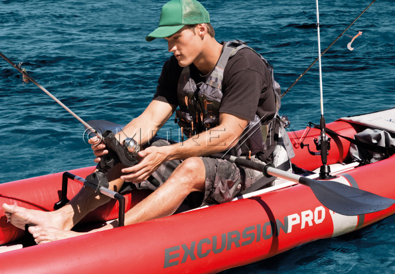 Pripučiama baidarė Intex EXCURSION PRO KAYAK 384x94x46 cm (68309)