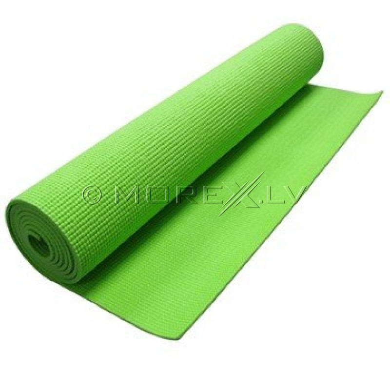 Joogatreening pilates fitness mat 173х61х0.5 сm roheline