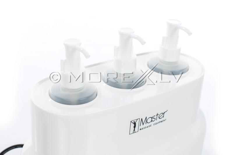 Massage Oil Heater with three Oil Bottles