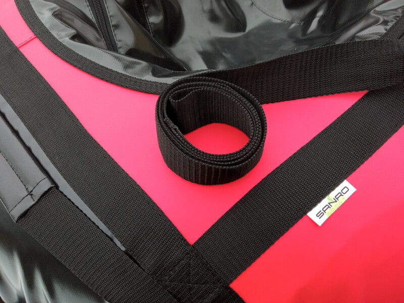 Надувные Санки-Ватрушка “Snow Tube” 80 cm, Чёрно-Kрасный