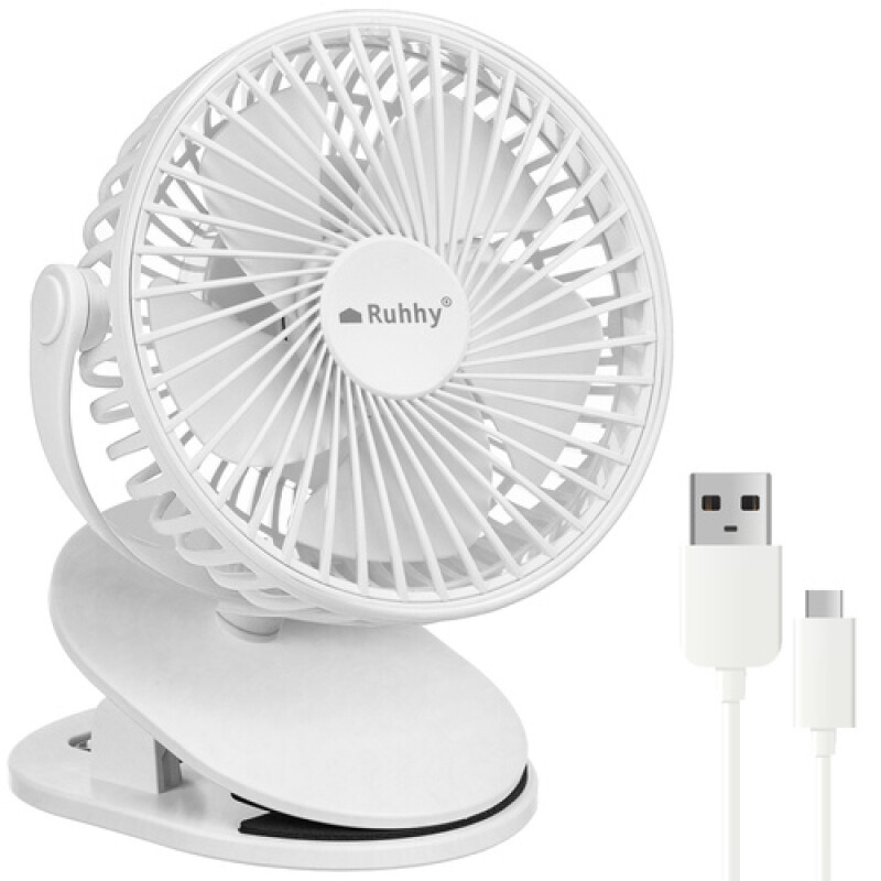 Cordless fan with clip