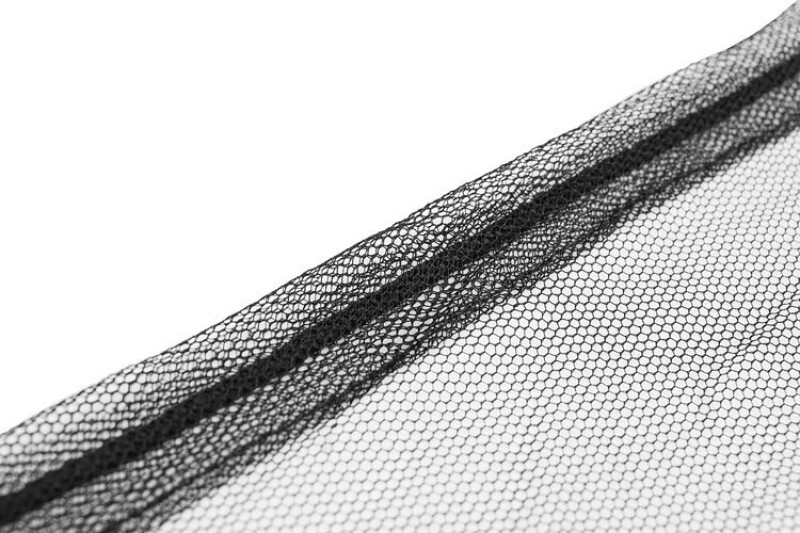 Pretmoskītu tīkls saulessargam 3,5m, melns