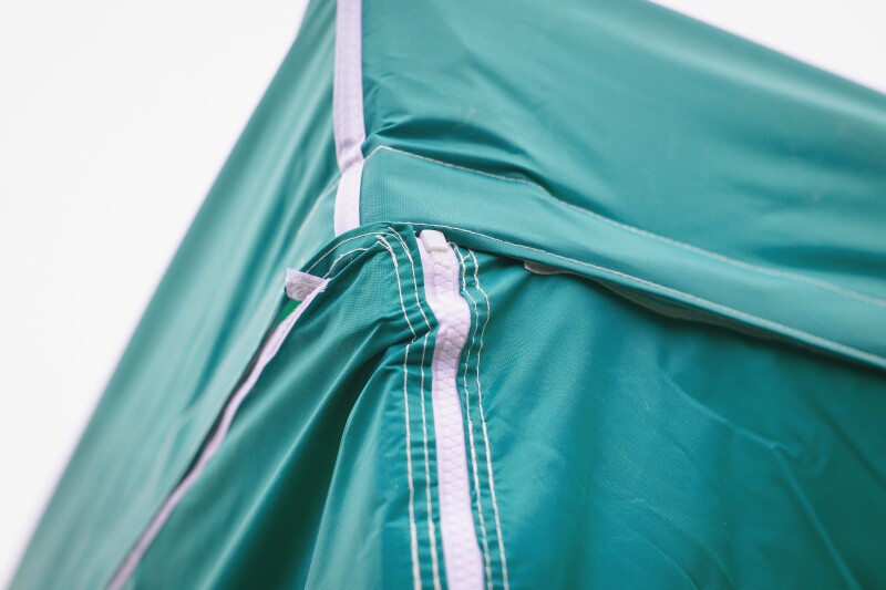 Pop Up Folding tent 2x2 m, with walls, Dark green, H series, steel (canopy, pavilion, awning)