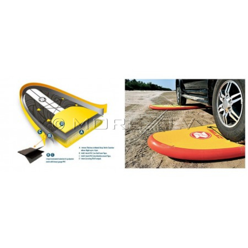 SUP board Zray Dual Deluxe D2 10.8 325x81x15 cm