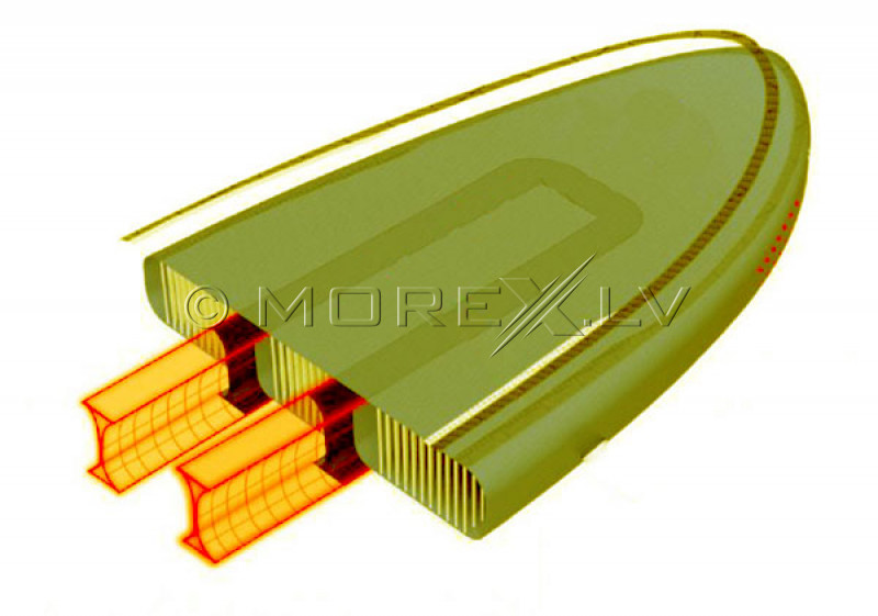 SUP board Zray Dual Deluxe D2 10.8 325x81x15 cm