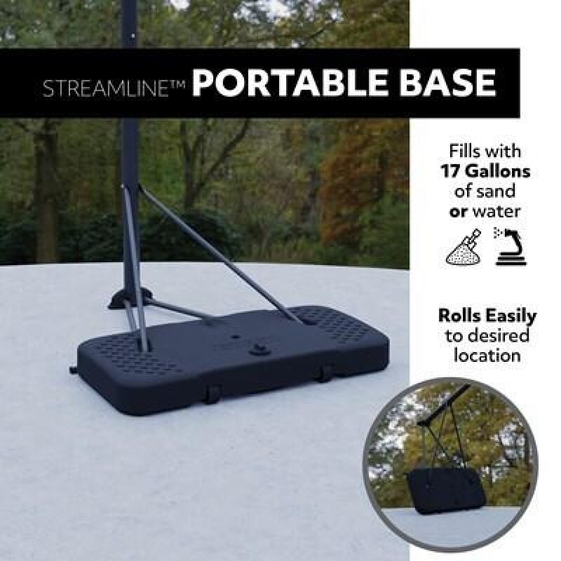 Мобильная баскетбольная стойка LIFETIME 1268 (2.45 – 3.05 м)