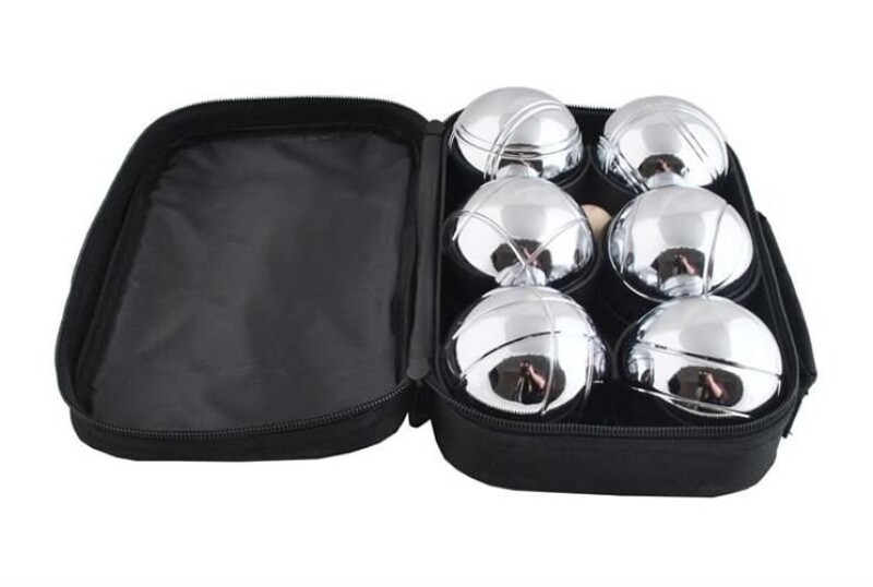 Petanque set with 6 balls and bag