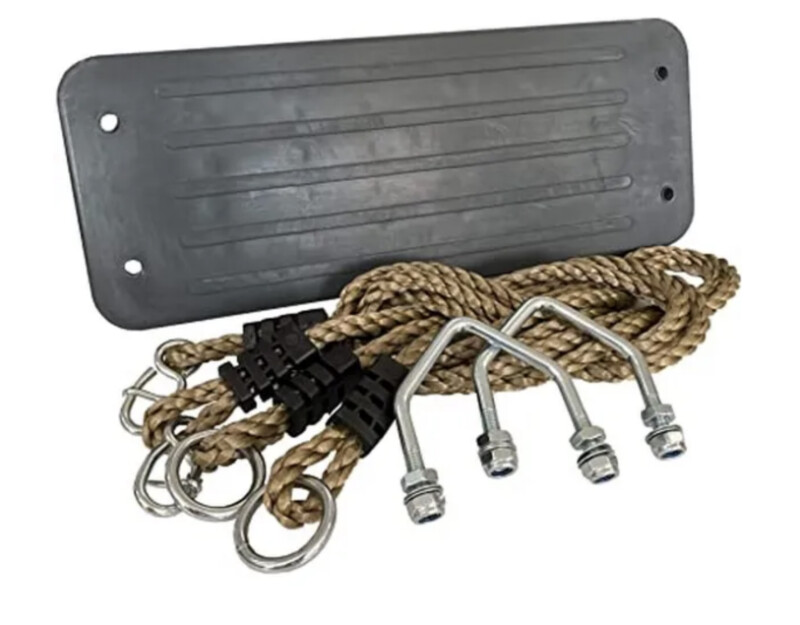 Swing seat with aluminum insert KBT 45x18cm