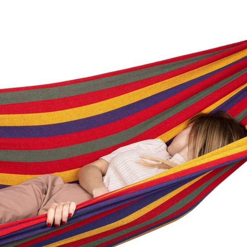 Hammock-garden swing 200x150 cm, multicolored