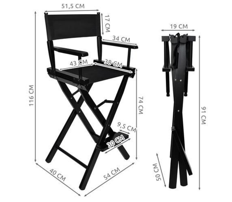 Kokkupandav meigikunstniku tool (9917)