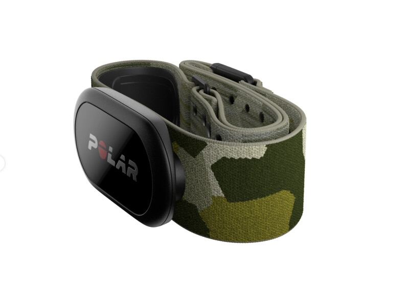 Širdies irdes ritmo daviklis Polar H10 M-XXL, žalias camofliažą